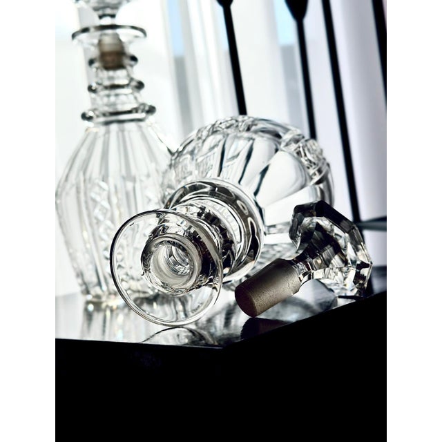 Victorian Cut Crystal Decanters, England, 1890, Set of 2 For Sale - Image 4 of 8