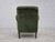 Wood Vintage Danish Highback Relax Chair in Furniture Velour and Beech, 1950s For Sale - Image 7 of 18
