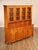 High Quality American Made Shaker Shoppes Cherry Dutch Cupboard Featuring A Two-Piece Stepback Form With Upper Glass Door...