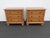 This Pair of Nightstands is made of wood. They were made by Tommy Bahamas, and they are labeled. This Pair of Nightstands...