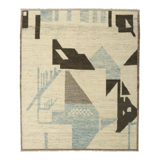 Moroccan Rug With Brutalist Style, 08'02 X 09'07 For Sale
