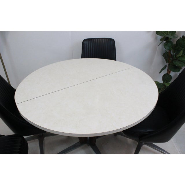 Mid 20th Century Mid 20th Century Mid Century Modern Chromcraft Dinette Set of 6 For Sale - Image 5 of 12