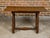 Early 19th Century Italian 1800s Walnut Baroque Style Spool Table with H-Form Cross Stretcher For Sale - Image 5 of 12