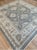 Vintage Oushak Carpet, Oriental Rug, Handmade Grey, Ivory, Saffron For Sale - Image 10 of 18