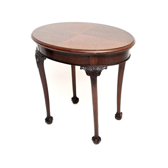 Antique Edwardian Satinwood Occasional Card Table, 1900s For Sale - Image 4 of 10