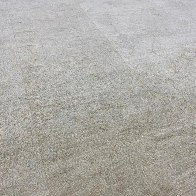 Handwoven Oushak Style Area Rug 12’1″ X 17’9″ For Sale - Image 9 of 13