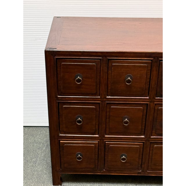 Vintage Chinese Apothecary Chest For Sale - Image 10 of 12