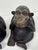 Vintage Cast Brass 3 Wise Monkeys For Sale - Image 11 of 11