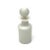 Antique French Portieux Vallerysthal Hand-Blown Milk Glass Perfume Bottles, Set of 3 For Sale - Image 10 of 12