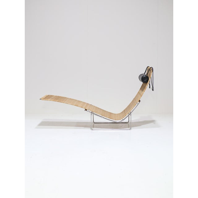 Rare Lounge Chair model PK24 (also known as Hammock Chair) designed by Poul Kjærholm for Fritz Hansen in 1965, Denmark....