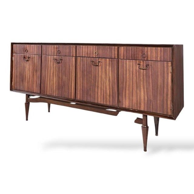 Gold Mid-Century Teak Tola Sideboard from Greaves & Thomas For Sale - Image 8 of 10