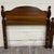 Wood Vintage Twin Size Traditional Style Cannonball Headboard and Footboard For Sale - Image 7 of 9