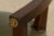 Late 19th Century French Napoleon III Mahogany Desk Chair With Olive Green Leather For Sale In New York - Image 6 of 18