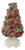 Vintage Italian Majolica Cherry Topiary / Ceramic / Trompe l'Oeil Cherries in Footed Pedestal Pot Centerpiece For Sale