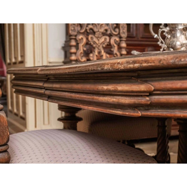 Antique Henry II Walnut Dining Table For Sale - Image 6 of 8