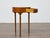 Brown French Louis XVI Walnut Side Table with Single Drawer and Fluted Legs For Sale - Image 8 of 12