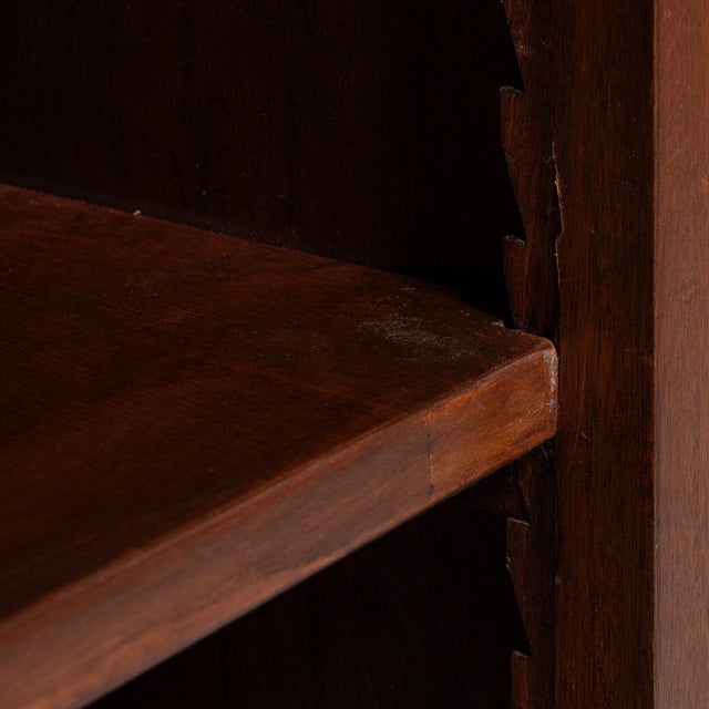 1960-1969 Denmark Rich Mahogany Open Mahogany Bookcase For Sale In Greensboro - Image 6 of 11