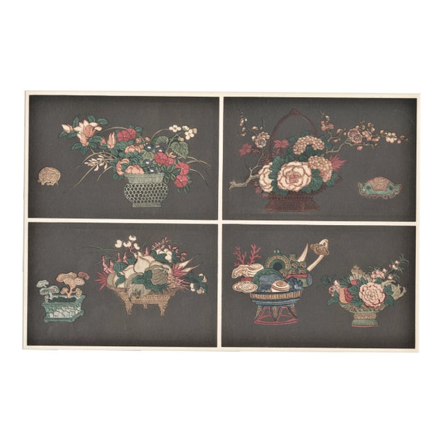 Matted 1925 Art Deco Chinese Coromandel For Sale