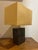 Gold Vintage Steel and Brass Lamp, 1970 For Sale - Image 8 of 15