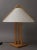 Wood Danish Table Lamp Made of Heller Oak from Domus 1980s, Unkns For Sale - Image 7 of 12