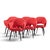 Mid-Century Modern Eero Saarinen for Knoll Mid Century Bentwood Executive Dining Chairs - Set of 6 For Sale - Image 3 of 11