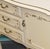 Chippendale White Gold Three Drawers Chest of Drawers, 1960s For Sale - Image 11 of 12