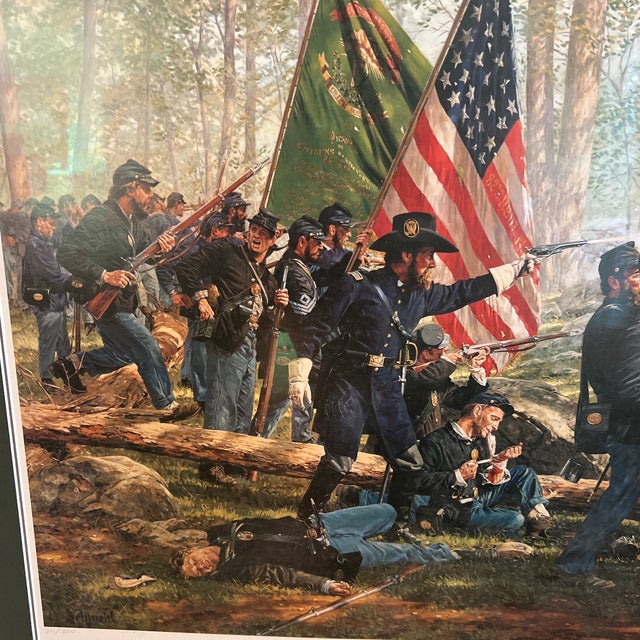 American Original Print Numbered Signed Framed by American Artist Bradley Schmeht Titled Fierce When Proooked Made in 1970 For Sale - Image 3 of 10