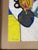 Sonja Sekula, Abstract Composition, 1961, Oil Painting on Paper For Sale - Image 3 of 4