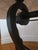 Metal Vintage 54" Round Carrara Marble & Iron Center Table For Sale - Image 7 of 11