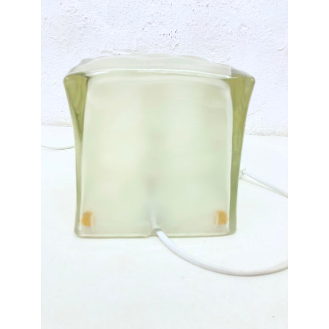 Iviken Glass Ice Cube Lamp from Ikea, 1990s For Sale - Image 8 of 11