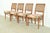 Robsjohn-Gibbings Style Mid-Century Modern Walnut and Cane Dining Chairs by Henredon, Set of Four For Sale - Image 13 of 13