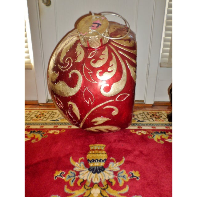 Traditional Vintage Christmas Store Display/Prop Fiberglass Christmas Ornament For Sale - Image 3 of 8