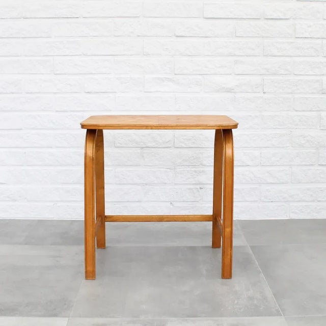 Side table 741 designed by the Swedish architect Axel Larsson for the manufacturer Svenska Möbelfabrikerna in Bodafors....