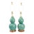 Lamp Pair Restored Vintage Christopher Spitzmiller Style Coastal Blue Crackled Porcelain For Sale
