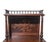 French Mahogany Étagère Bookcase With Floral Carvings For Sale - Image 4 of 6