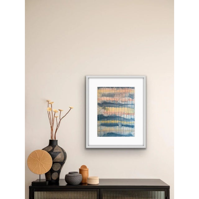 2020s Contemporary Original Watercolor Abstract Painting on Paper by Stephanie Cate For Sale - Image 5 of 8