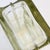Glass Vintage Frosted Flower Tall Glass Block Vase For Sale - Image 7 of 10