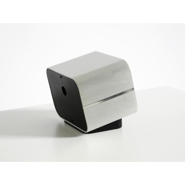 Table Clock with Aluminum Housing from SABA, 1975 For Sale - Image 12 of 18