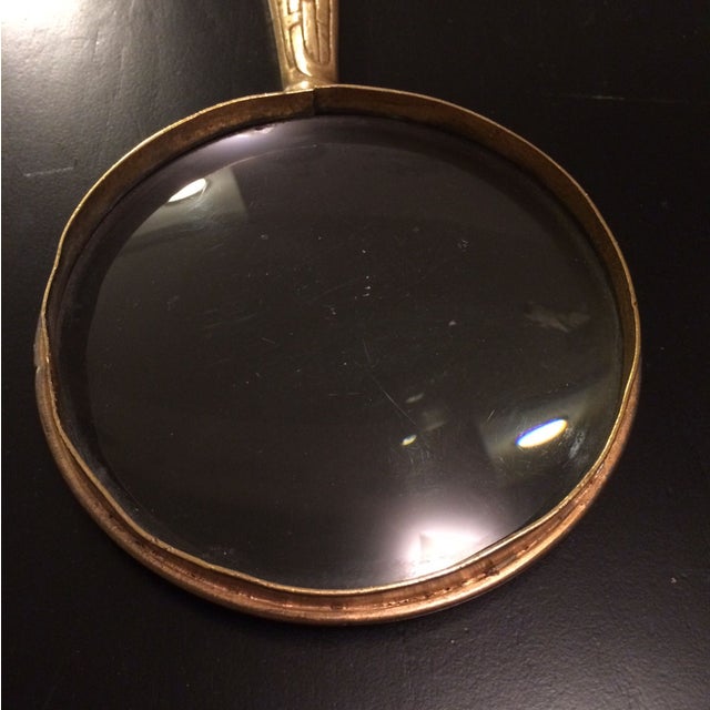 Tiffany Studios Bronze Magnifying Glass Chairish