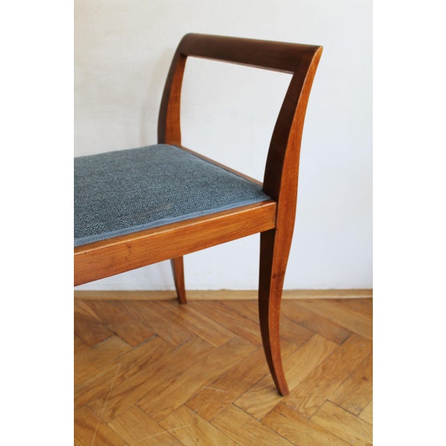 Art Deco Sculptural Tabouret with Curved Arms, 1920s For Sale - Image 10 of 13