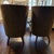Pair of Custom Made Wingback Chairs in Paisley Corduroy, Perfect Condition For Sale In Dallas - Image 6 of 12