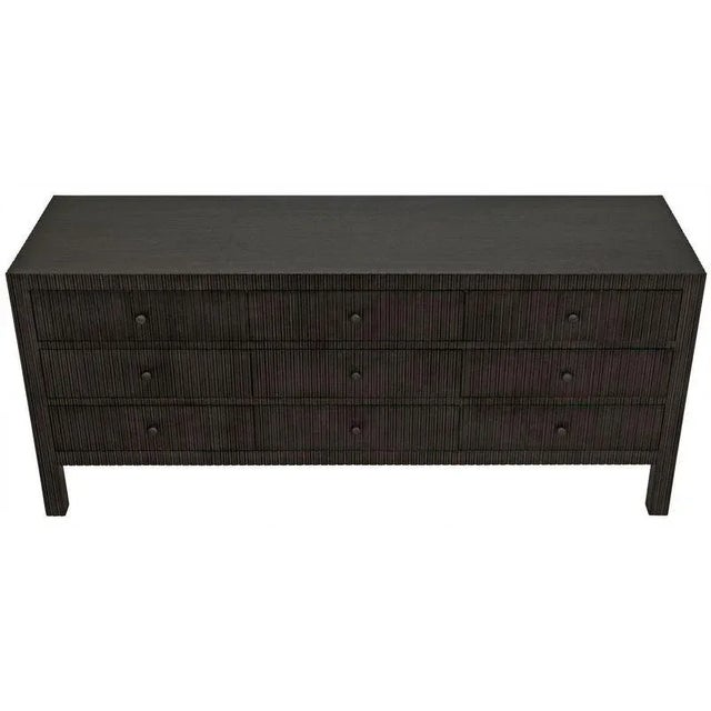 Contemporary NOIR Conrad 9 Drawer Dresser in Pale For Sale - Image 3 of 9