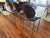 1990s Dakota Jackson "Vik-Ter" Black Leather Counter Stools Set of 3 For Sale - Image 5 of 9