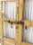 Antique Painted Wood & Iron Doors - - a Pair For Sale - Image 9 of 13