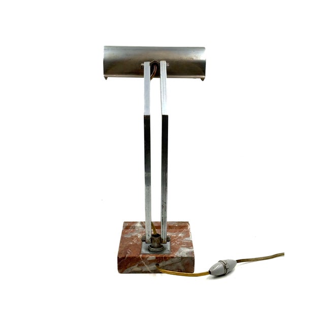 Art Deco Desk Lamp from Fare, France, 1930 For Sale - Image 6 of 14