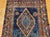19th Century Caucasian Kazak Area Rug, Hand-Knotted Wool, Blue & Ivory, 4' x 6' For Sale - Image 11 of 18