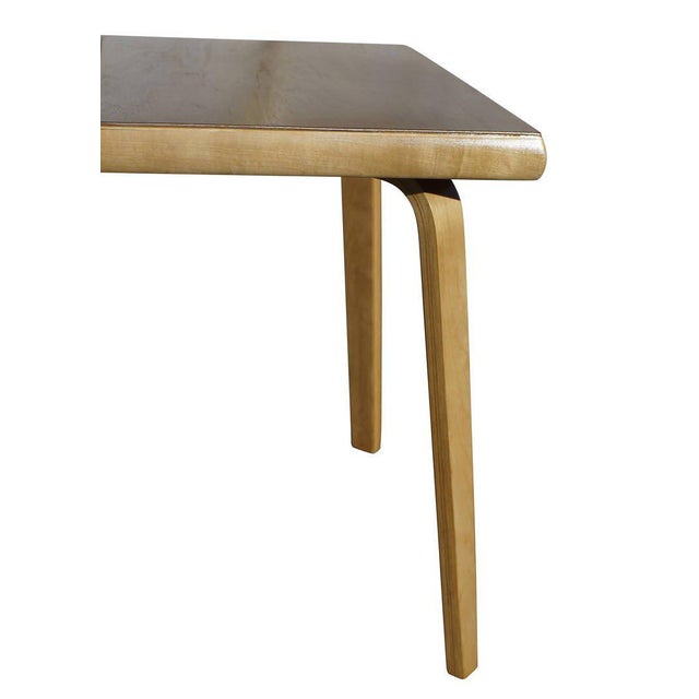 Bent Plywood Dining Table by ThadenJordan Furniture Chairish