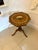 Antique Swiss Black Forest Hand Painted Walnut and Beech Folk Art Occasional Lamp Side Table, 1900 For Sale - Image 15 of 15