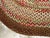 Textile Galerie Shabab Collection Oval Mid-20th Century Handmade American Braided Room Size Carpet For Sale - Image 7 of 10