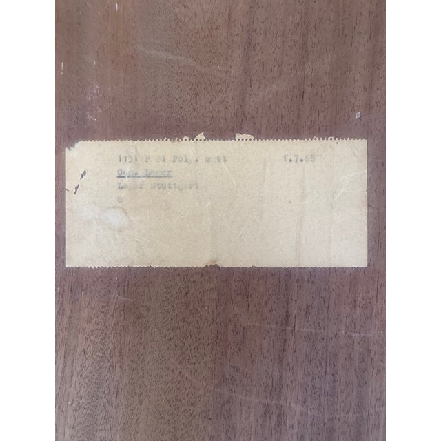 1960s Vintage Mid-Century German Coffee Table For Sale - Image 5 of 5